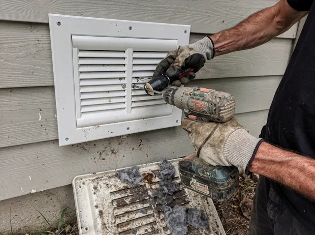Dryer Vent Cover Replacement in Ansonia
