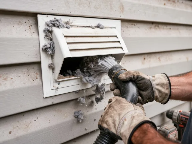 Professional dryer vent cleaning by Ansonia Dryer Vent Cleaning in Ansonia